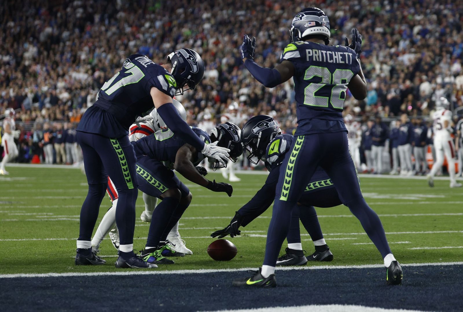 Las mejores fotos de la Super Bowl con la actuación de Bad Bunny