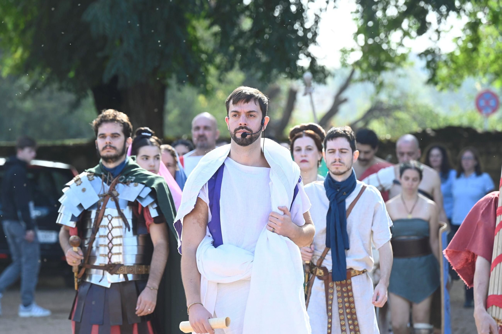 Las fotos de la recreación histórica 'Sangre y arena' en las Jornadas de Cultura Funeraria en Córdoba