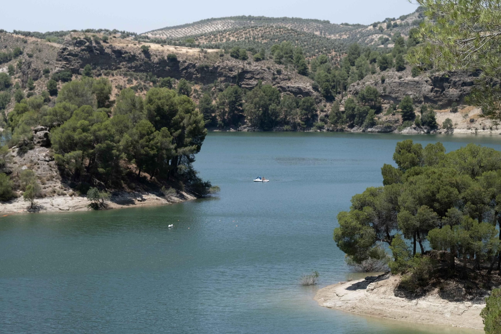 La 'playa' del interior, en imágenes