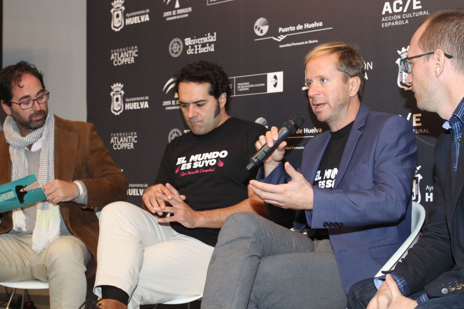 Alfonso Sánchez y Alberto López Premio Luz del Festival de Cine Iberoamericano de Huelva