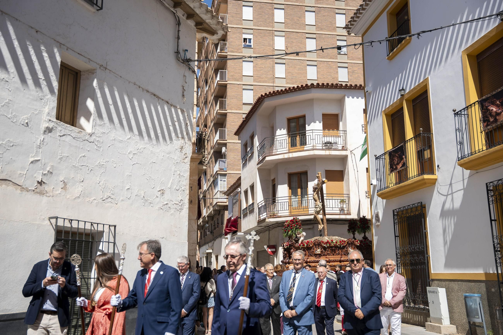 Eucaristía y procesión de Exaltación de la Cruz en la localidad de Vélez-Rubio