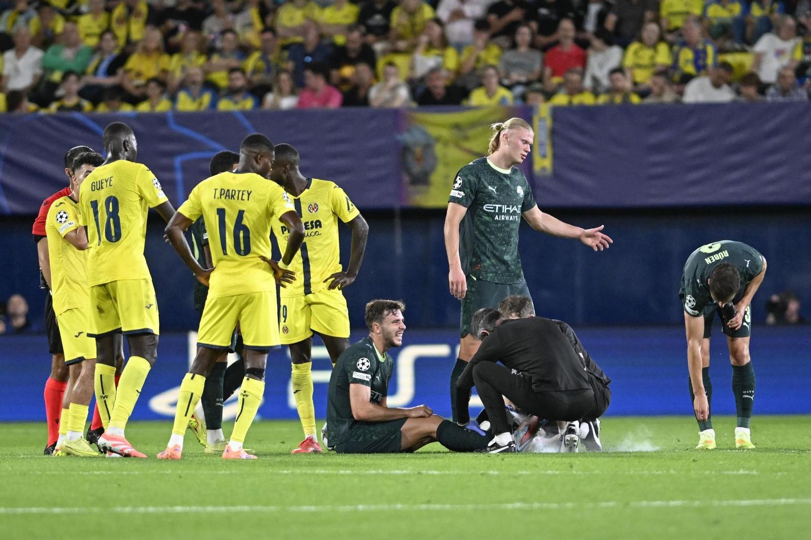 Las fotos del Villarreal-Manchester City