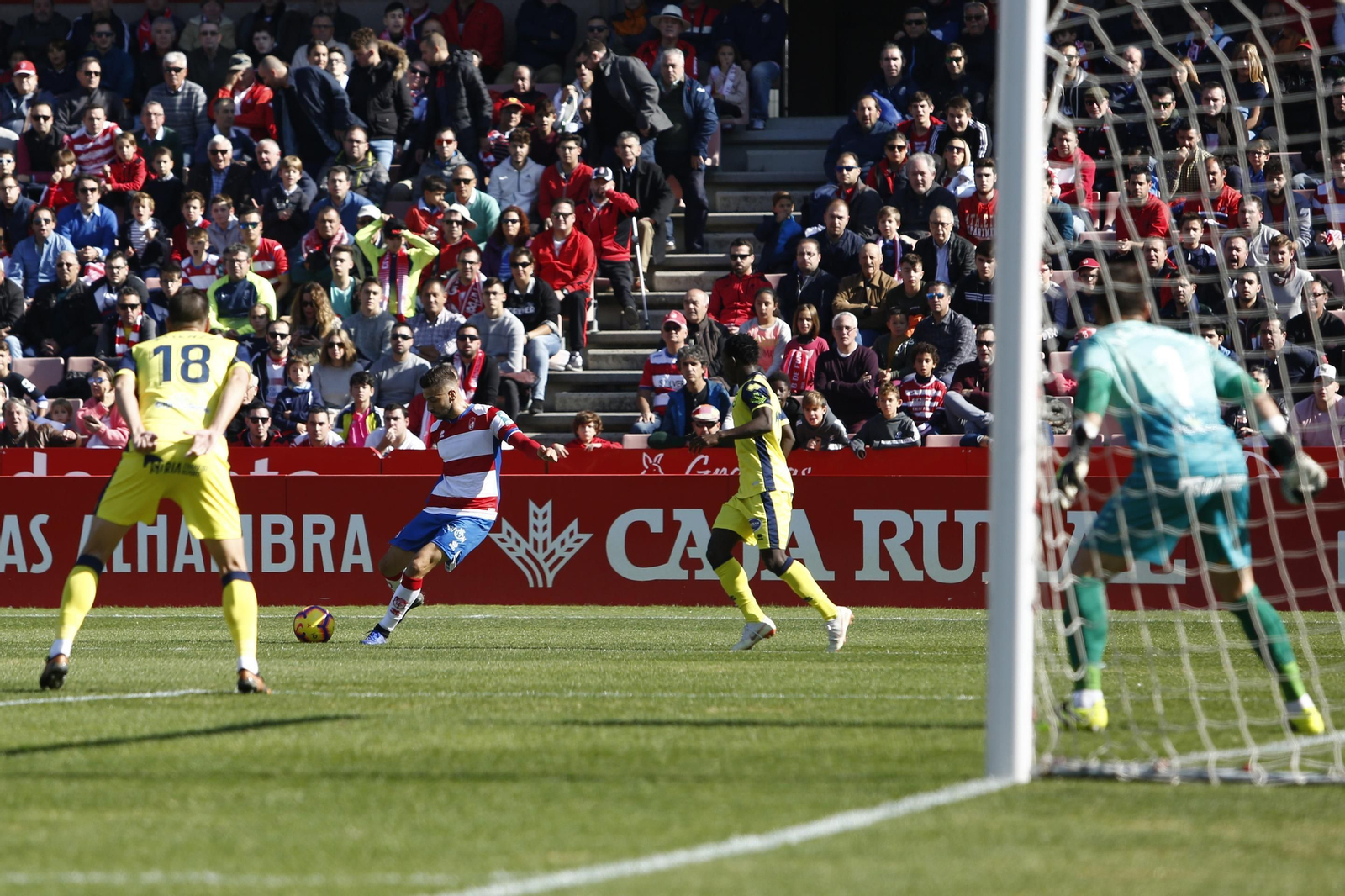 Las imágenes del Granada-Numancia