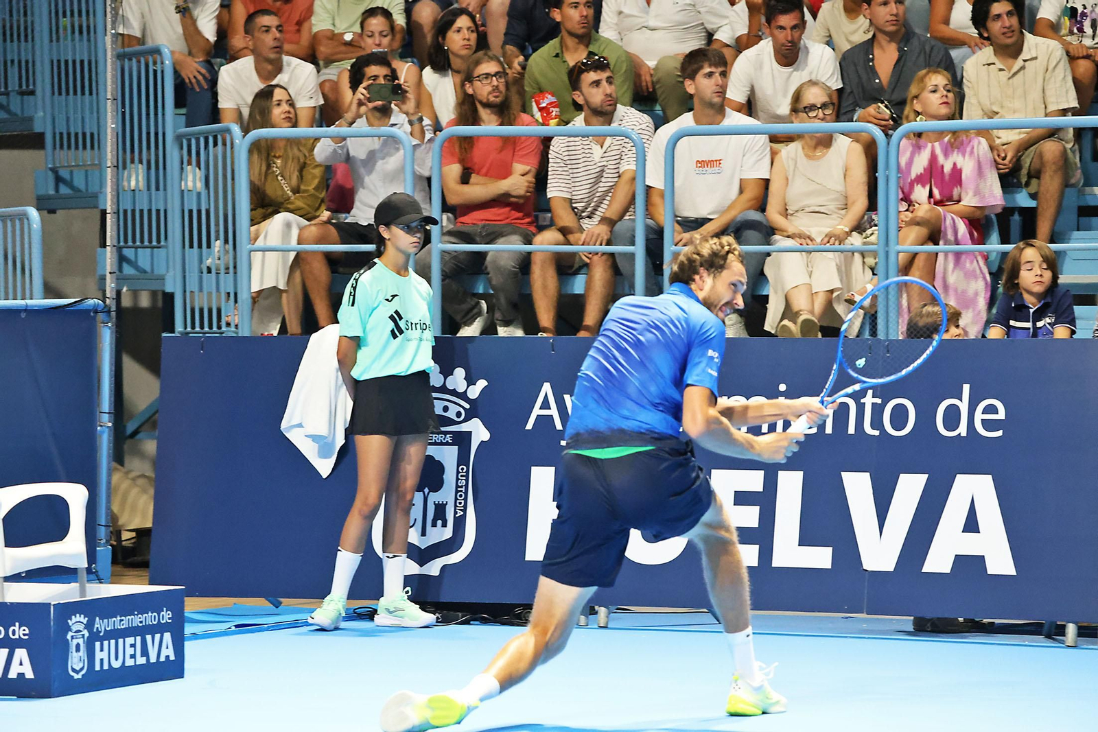 Imágenes de la final masculina de la Copa del Rey de tenis entre Daniil Medvedev y Alejandro Davidovich