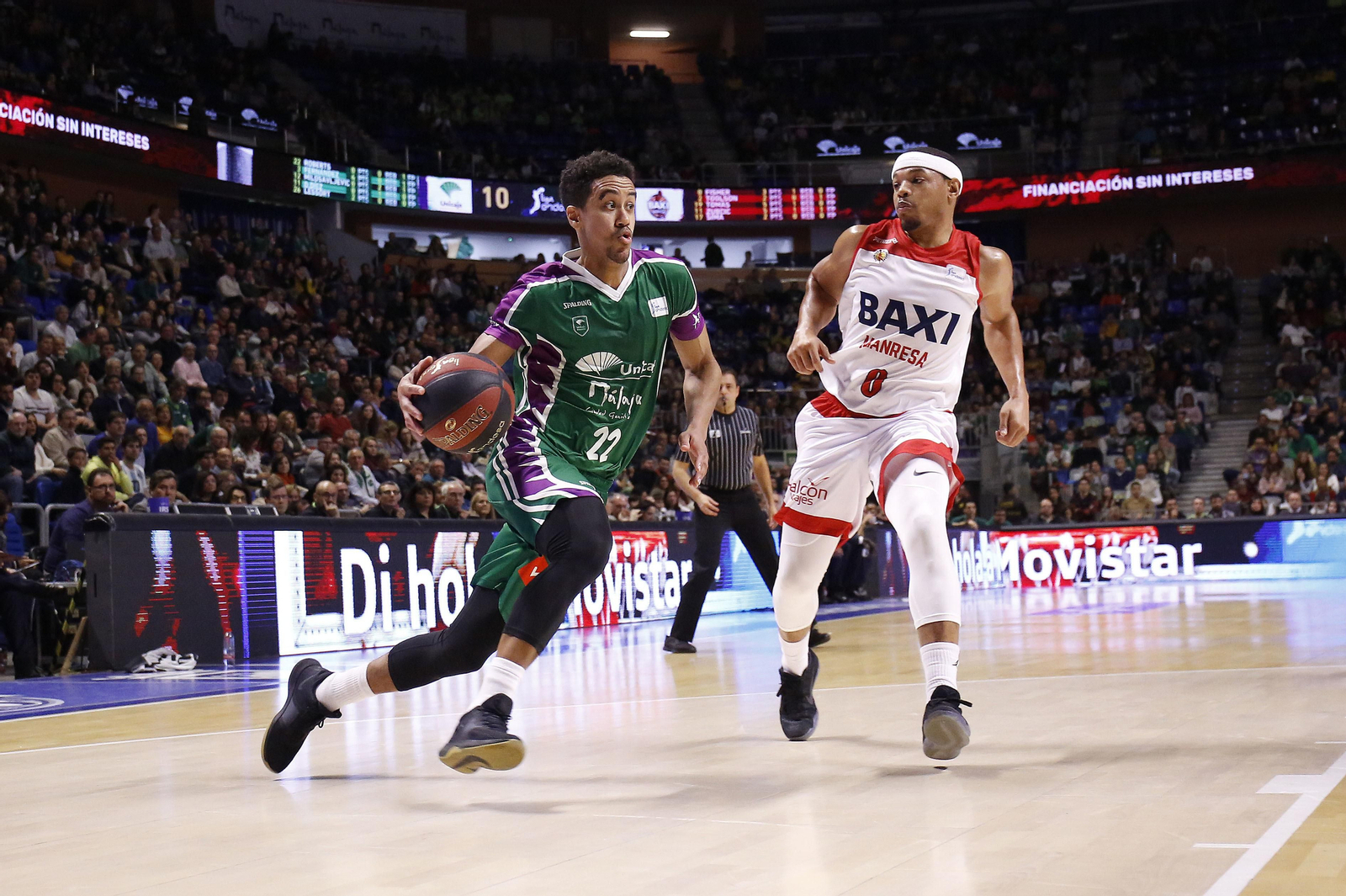 Las imágenes del Unicaja Baloncesto - Baxi Manresa