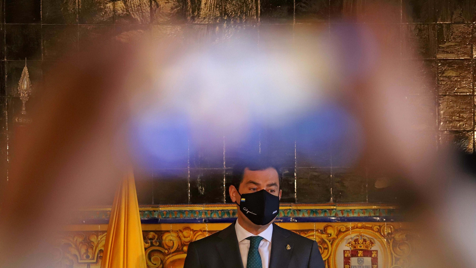 Visita de Juanma  Moreno al Ayuntamiento de Algeciras