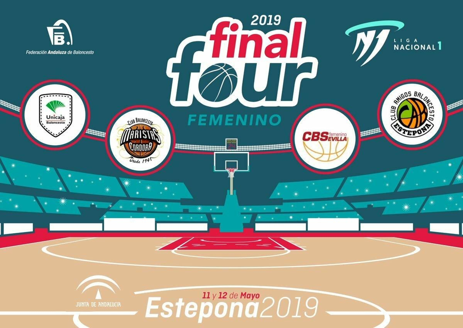 Cartel de la Final Four de Primera Nacional.