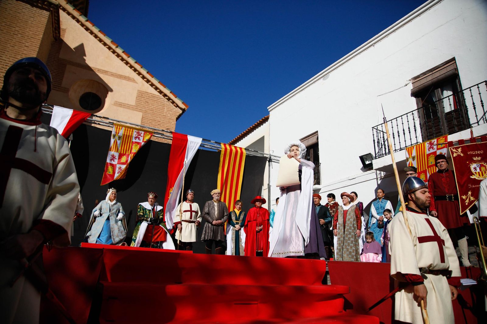 La Recreación de la Pernoctación de los Reyes Católicos en Fiñana, en imágenes