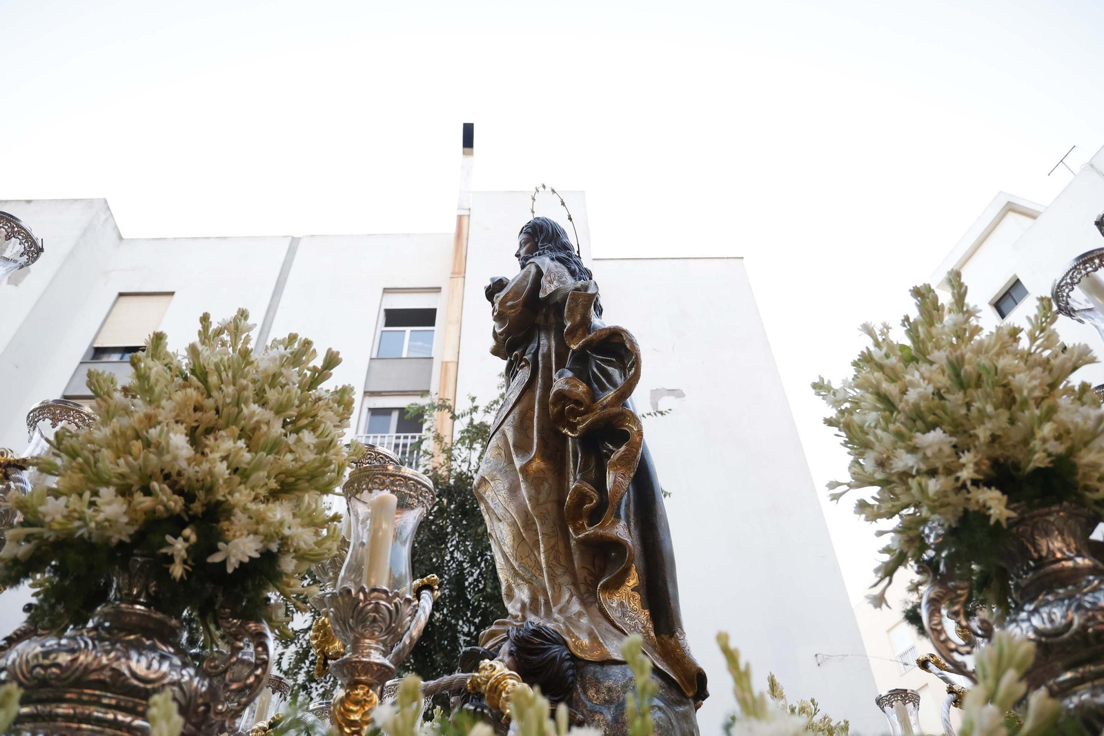 Galería de fotos de la procesión en La Línea por el 100 aniversario del patronazgo de la Inmaculada Concepción