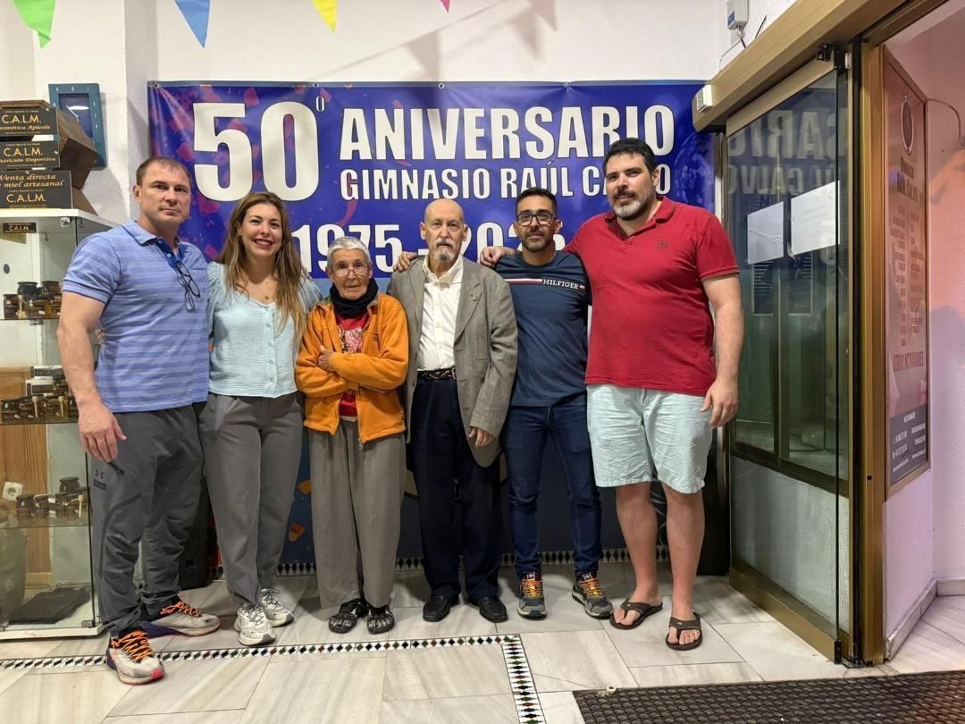 Cincuenta  Aniversario del Gimnasio Raúl Calvo