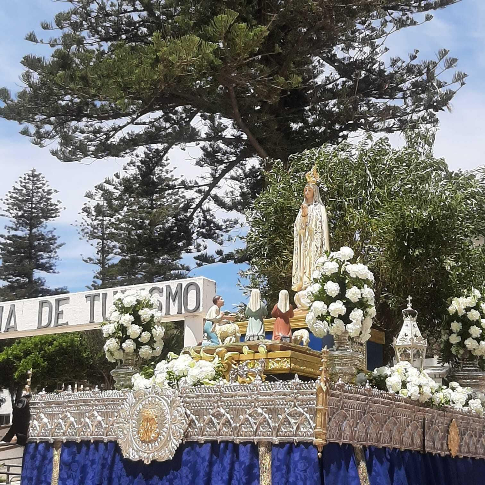 Fotos de la procesión de la Virgen de Fátima en Tarifa