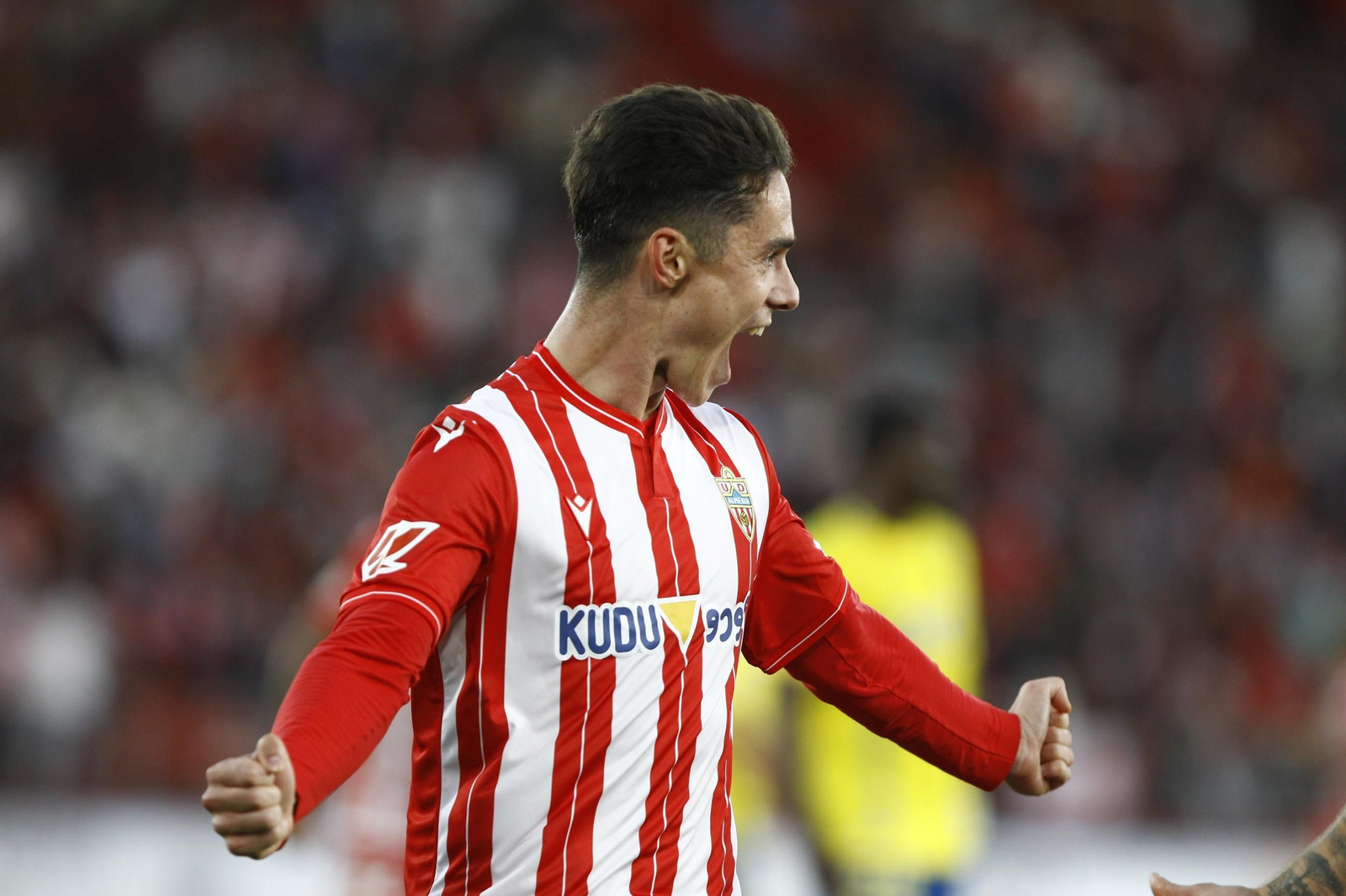 El partido U.D. Almería-Cádiz C.F. en imágenes