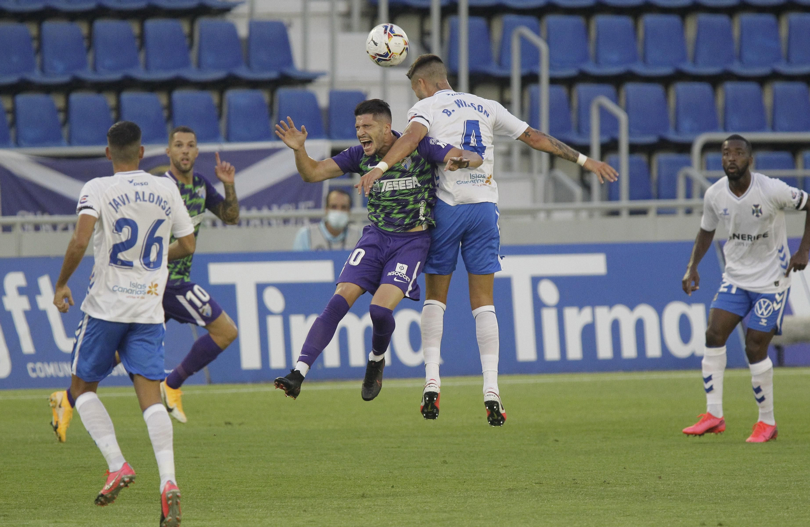 Las fotos del Tenerife-Málaga CF Las fotos del Tenerife-Málaga CF