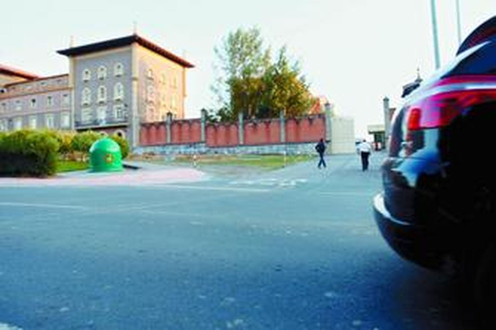 Vista del cuartel de la Policía Nacional de la localidad vizcaína de Basauri.