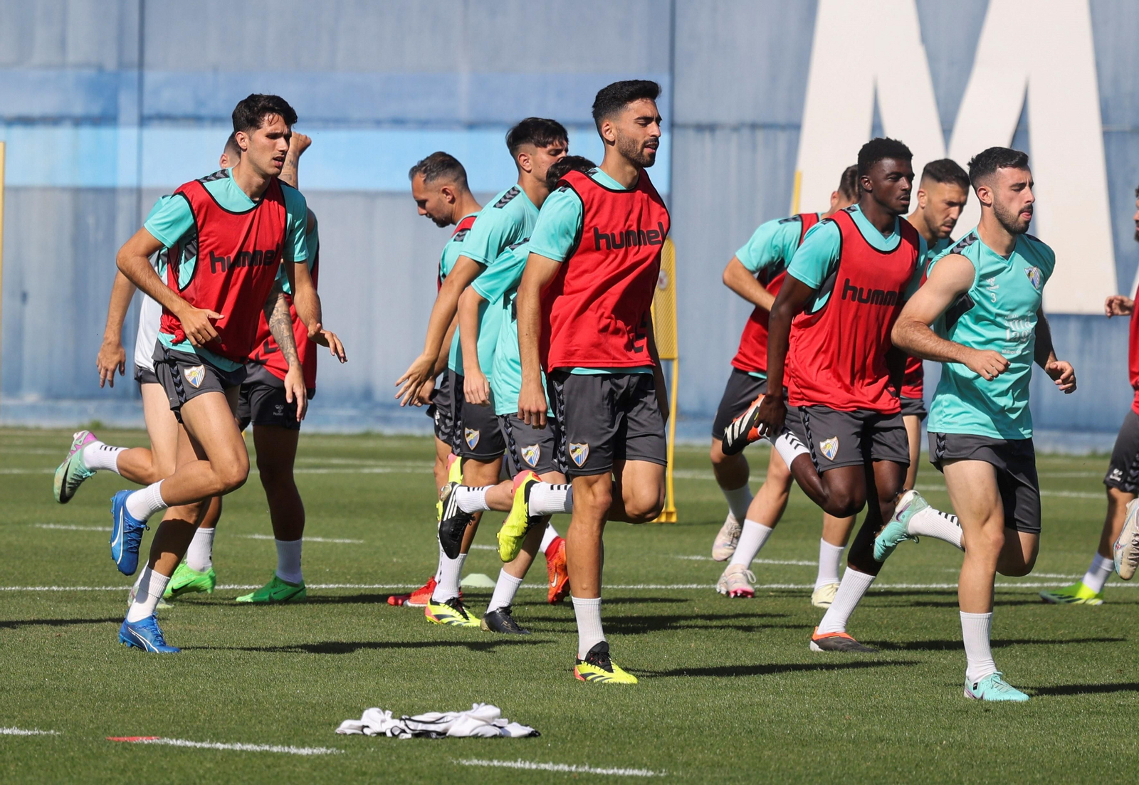 Pellicer aprieta en la vuelta del Málaga CF al trabajo