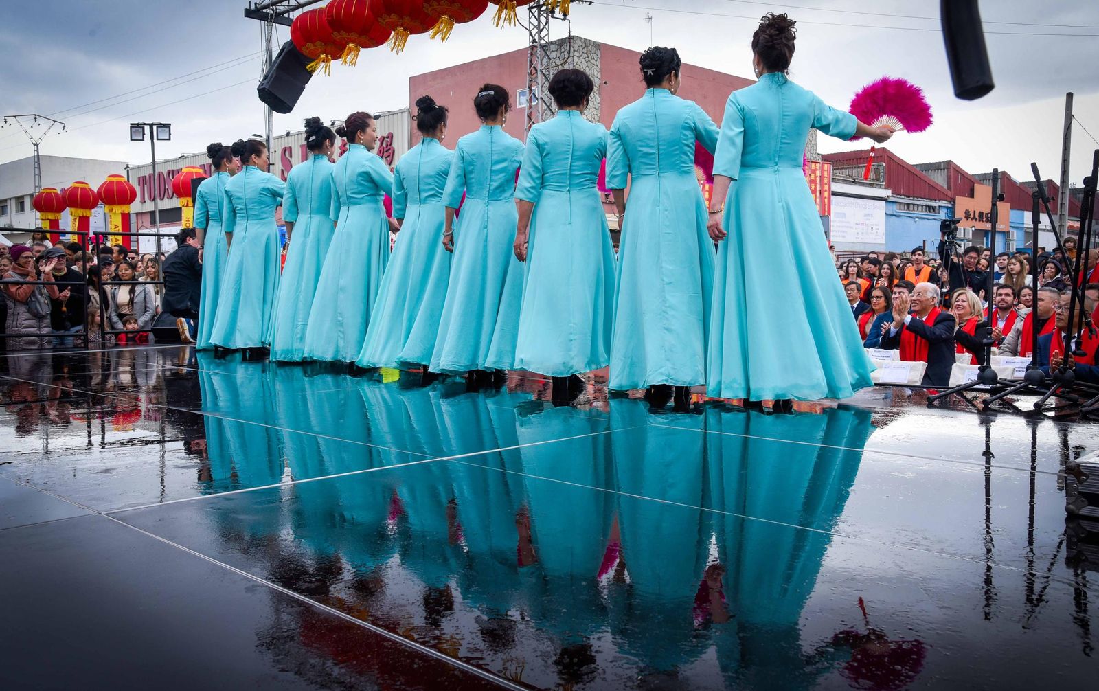 Las imágenes del acto de celebración del Año Nuevo chino en Sevilla