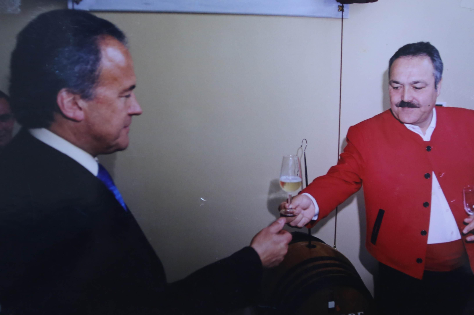 Algunas imágenes de Paco Gandón junto a personajes conocidos.