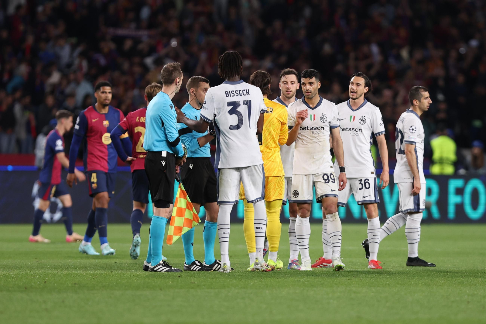 Las mejores fotos del Barcelona - Inter