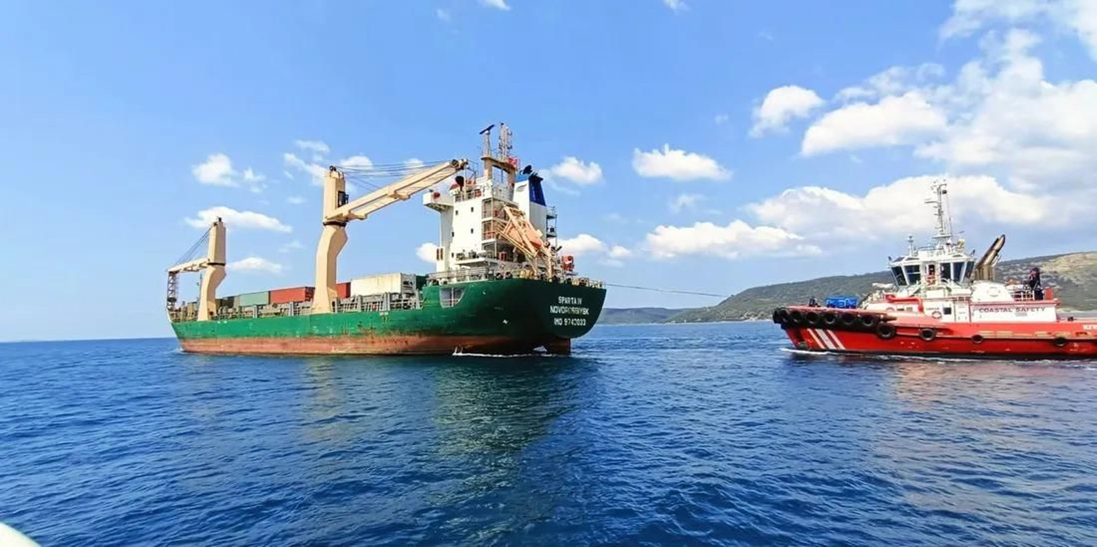 El buque de carga Sparta IV.