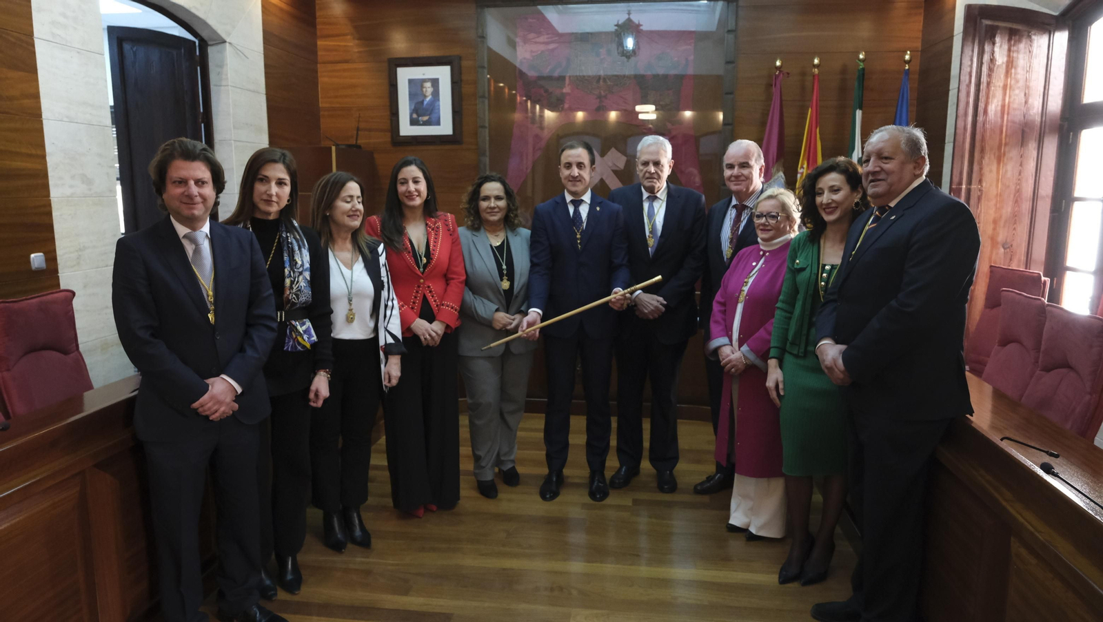 Imágenes de la investidura del nuevo Alcalde de Vera, Alfonso García Ramos