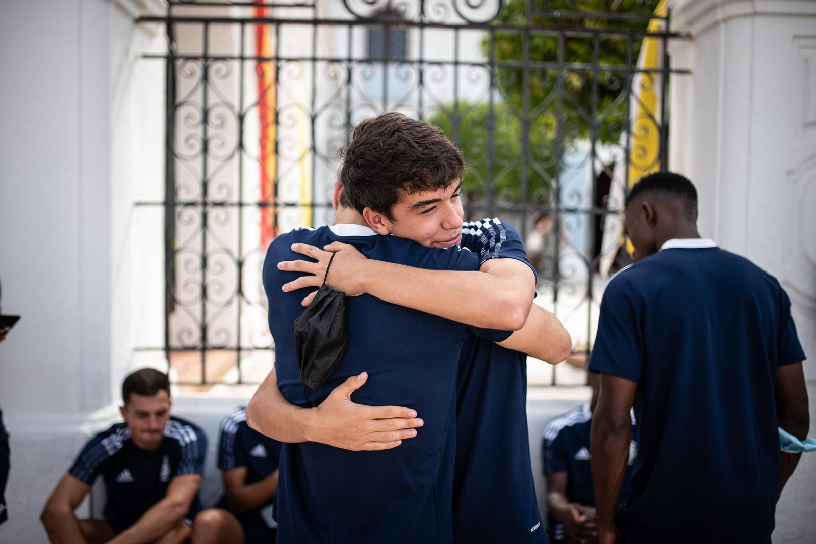 Imágenes de las ofrendas institucionales a la Virgen de La Cinta