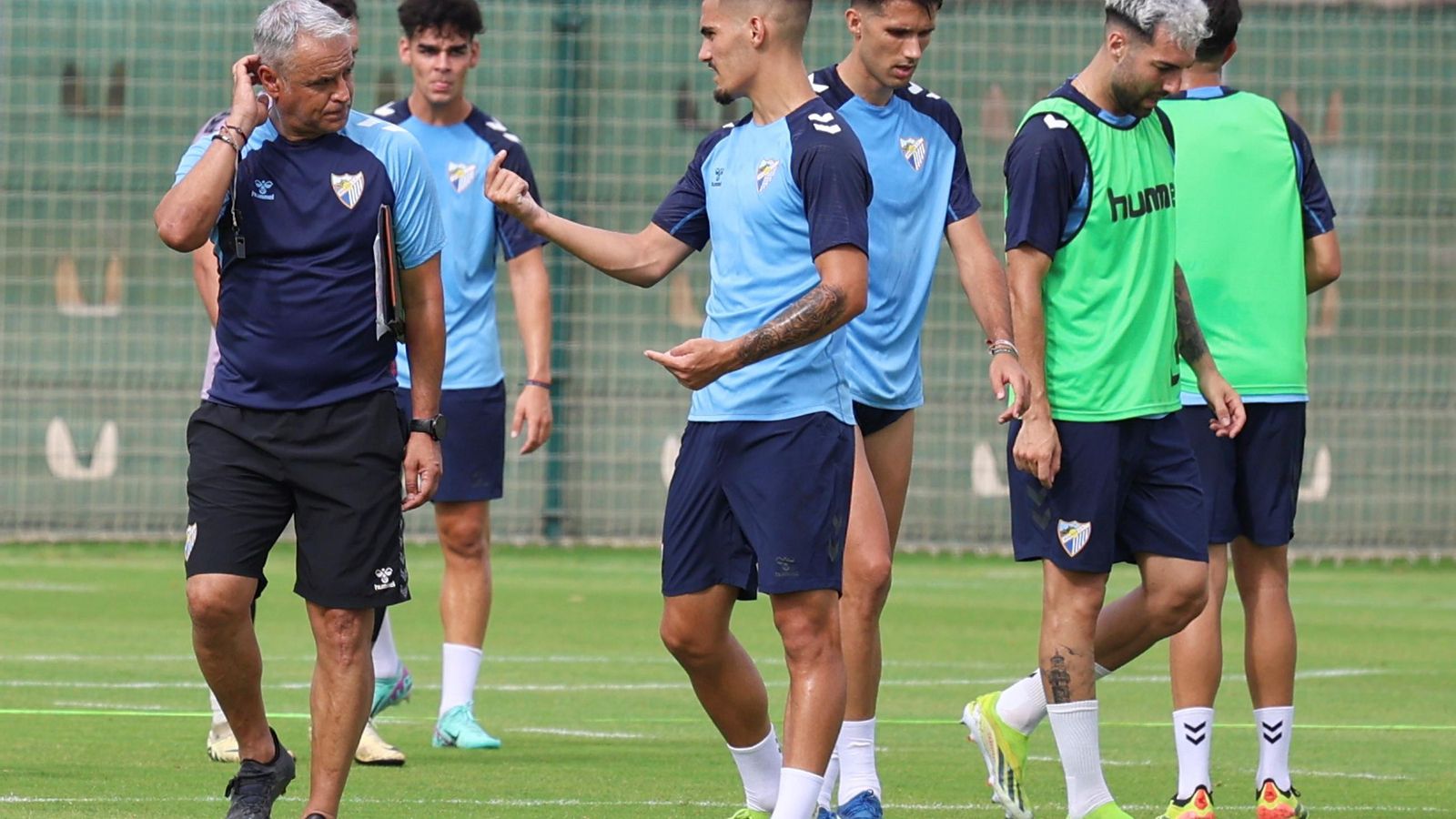 El Málaga CF prueba la Ciudad Deportiva de Arraijanal
