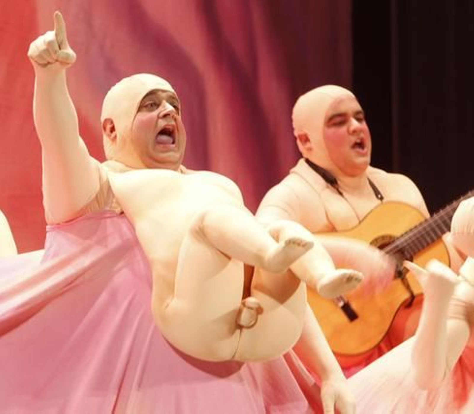 Chirigota Mejó no salgo  Foto: Lourdes de Vicente