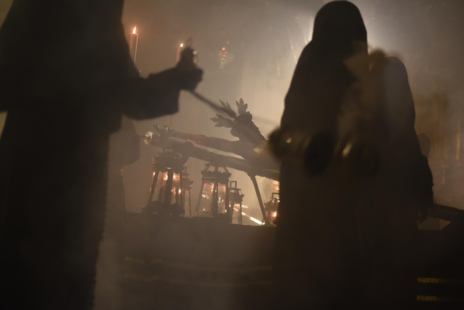 Las imágenes de la hermandad del Vía Crucis el Lunes Santo en Córdoba