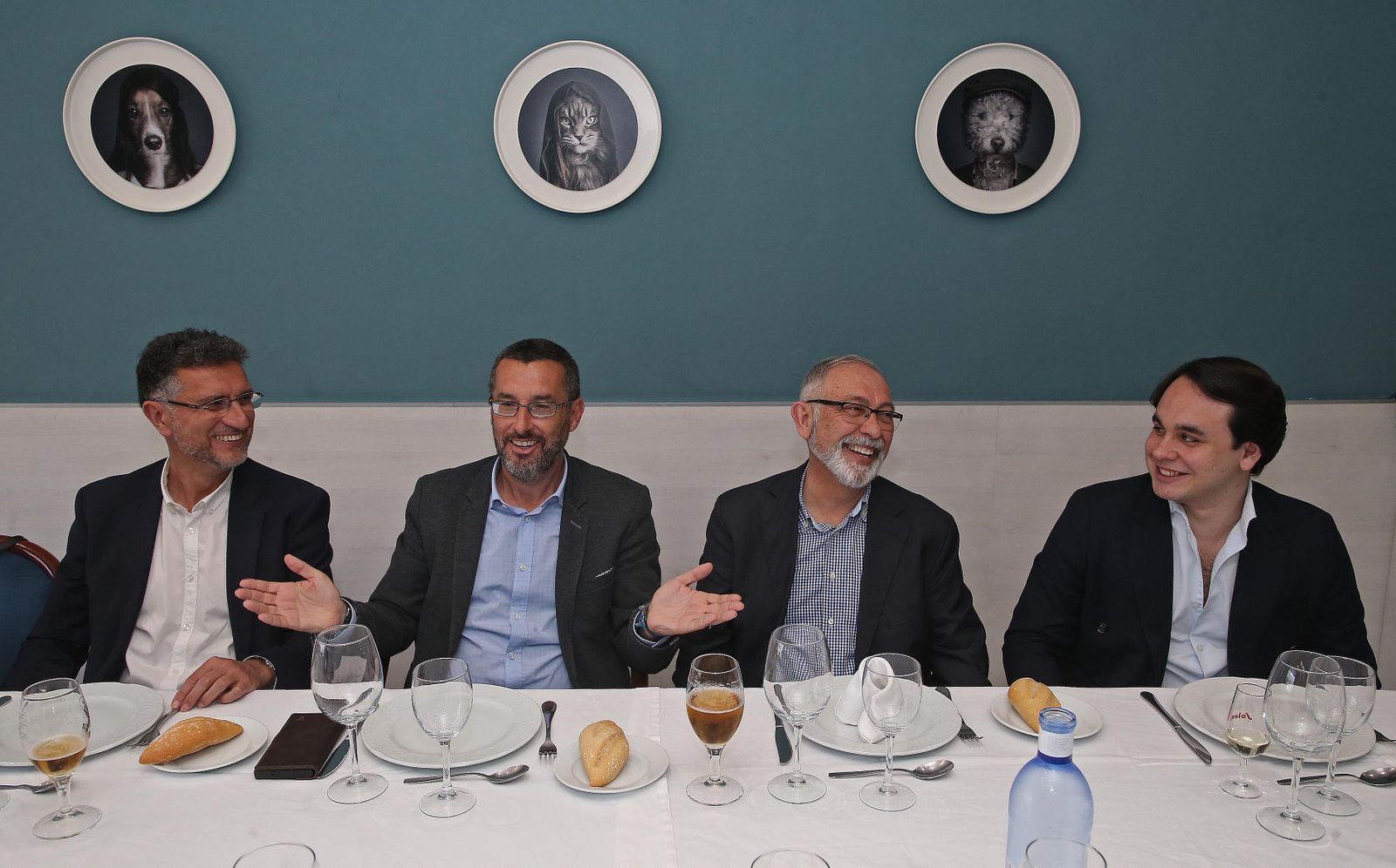 Fotos de la tertulia cofrade de Europa Sur en La Línea 2023