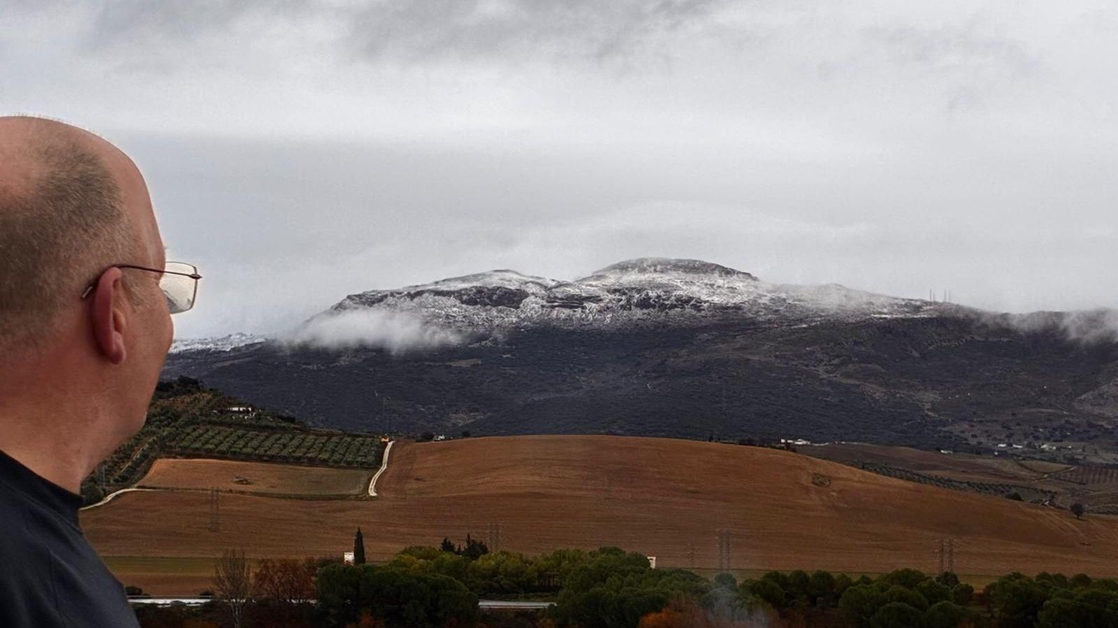 Vista de la Sierra de las Nieves desde Ronda