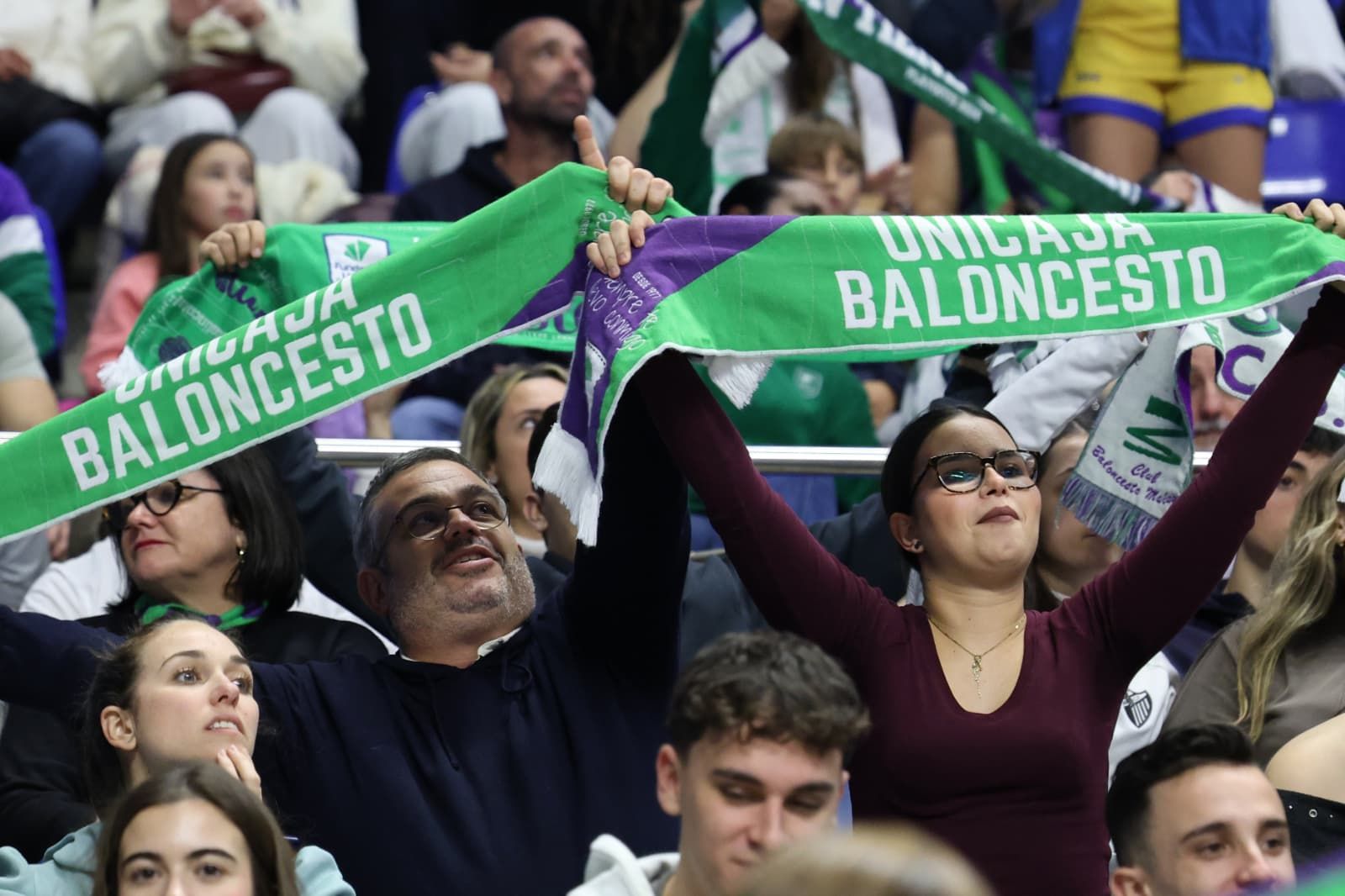 Búscate en el Carpena durante el Unicaja-Wurzburg