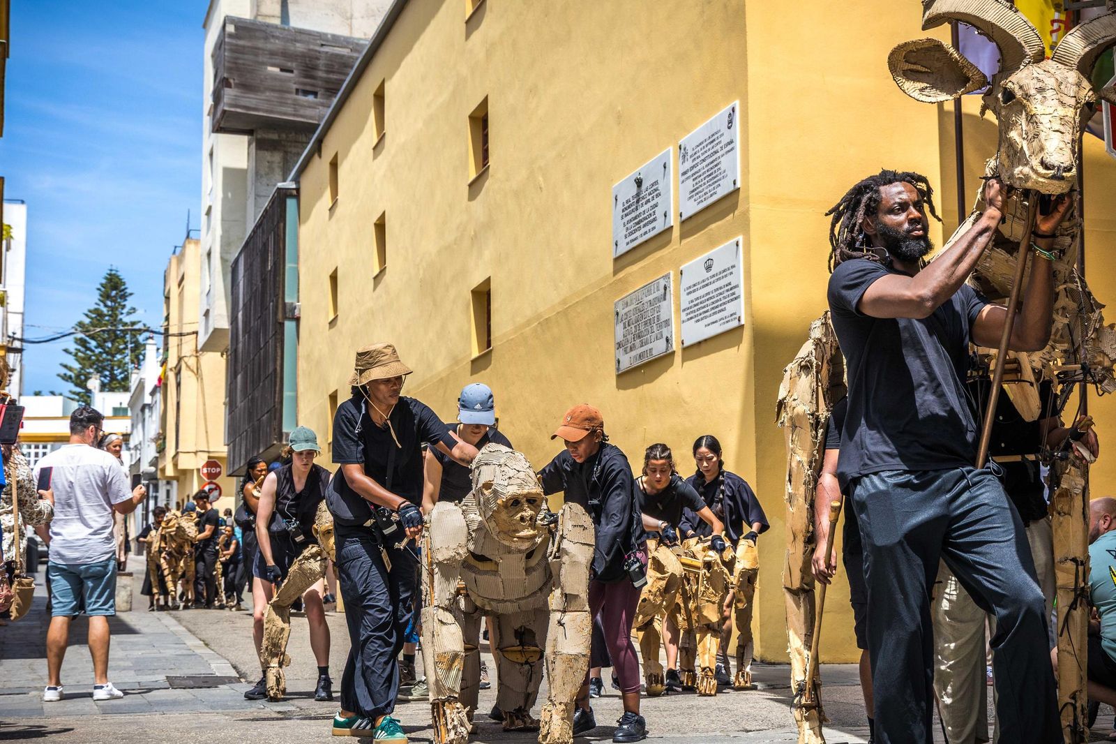 Las imágenes de 'La estampida' en San Fernando