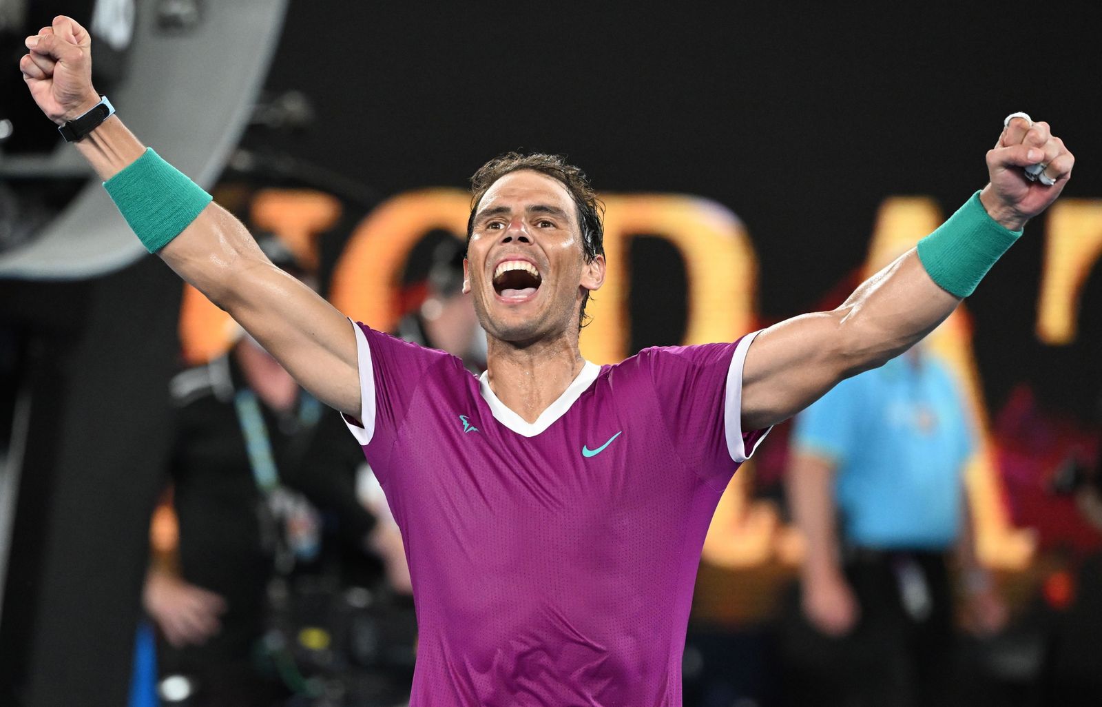 Las imágenes del histórico triunfo de Nadal sobre Medvedev (7)