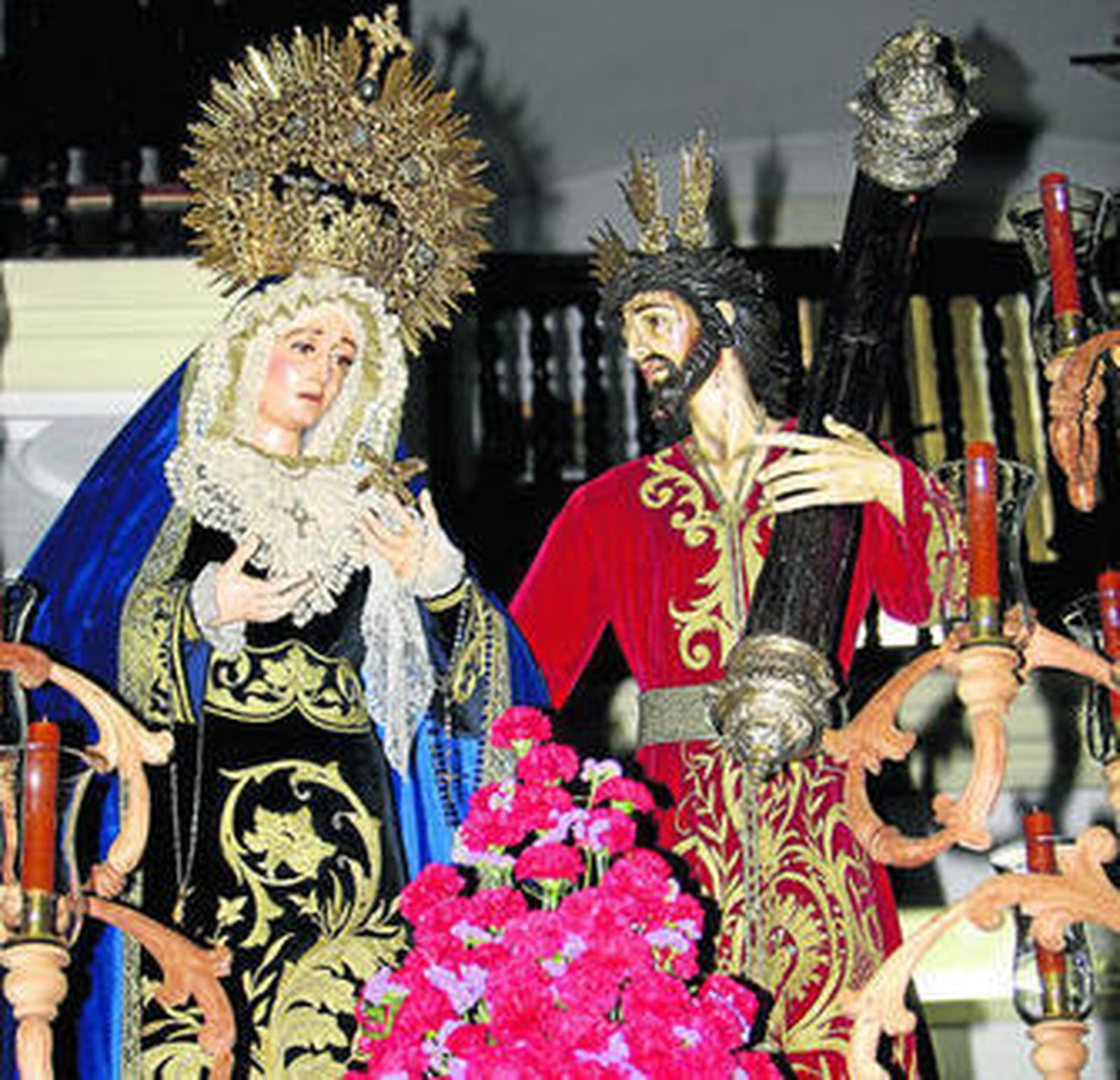 Nuestro Padre Jesús de los Afligidos y María Santísima de los Desconsuelos.