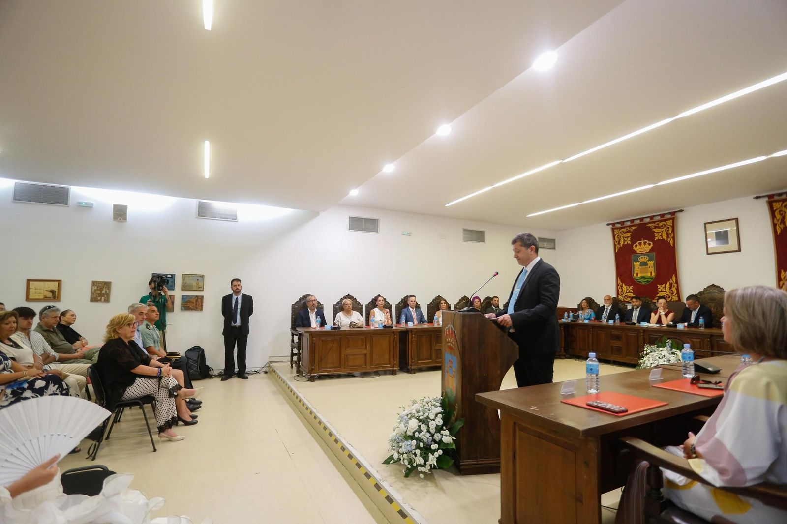 Las fotos del Pleno institucional por el 155 aniversario de La Línea