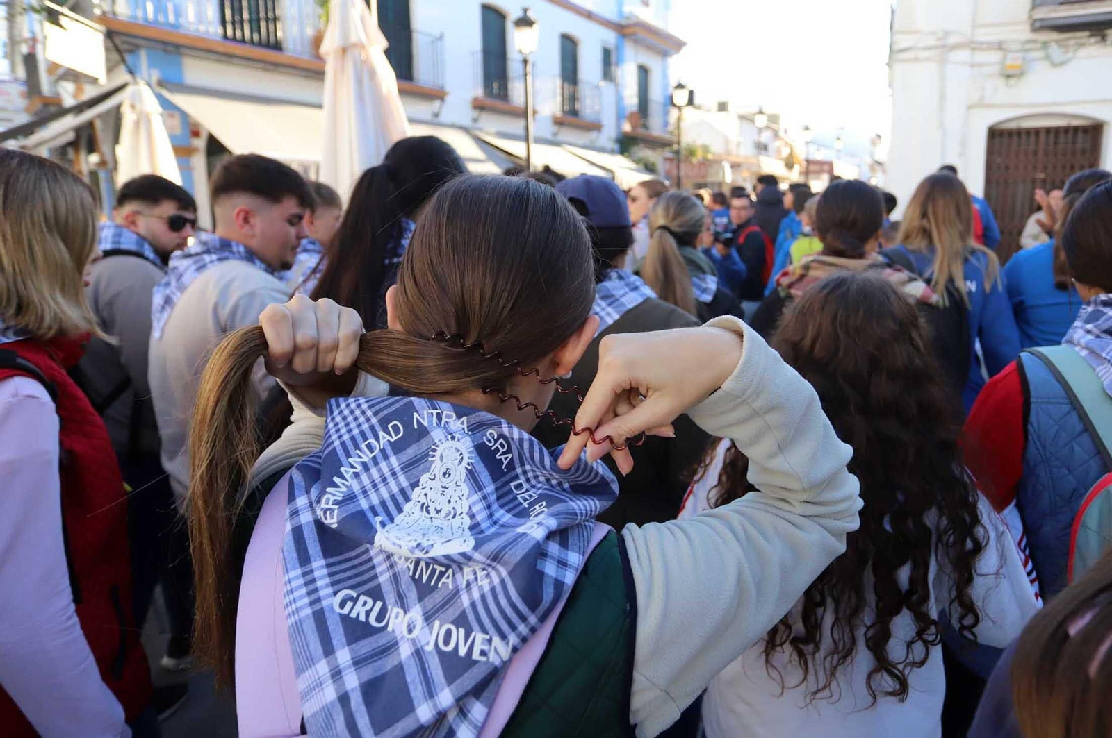 Imágenes de la Peregrinación de Jóvenes Rocieros