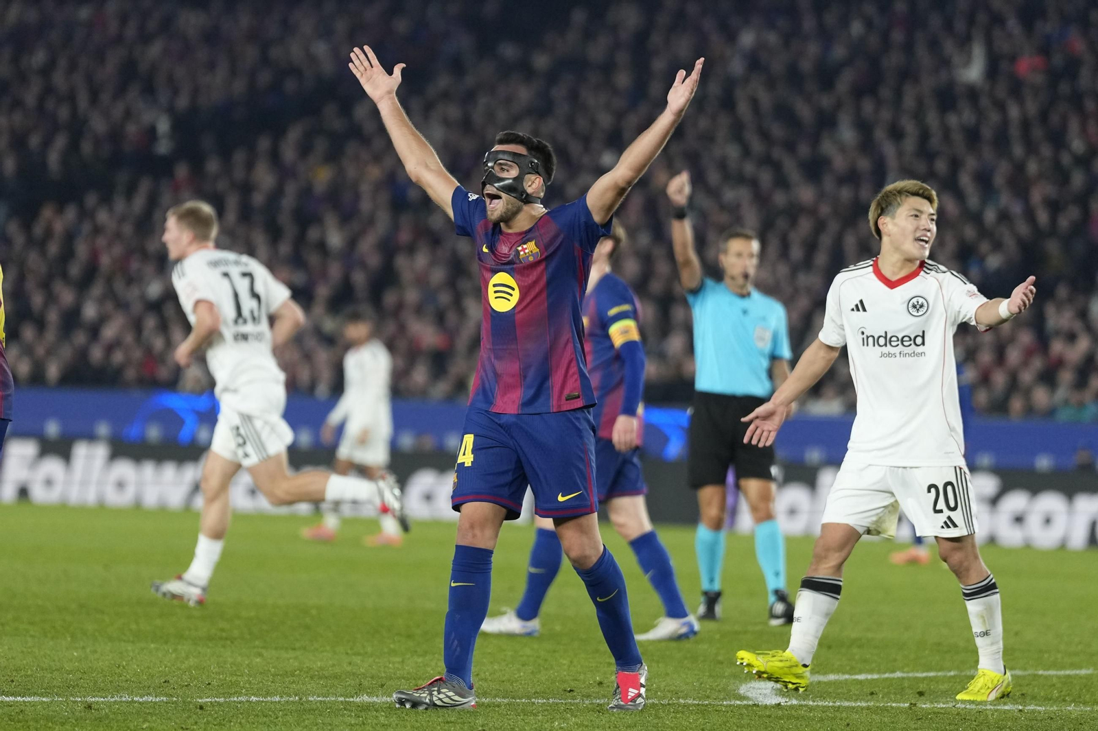 Las fotos del Barcelona-Eintracht Frankfurt