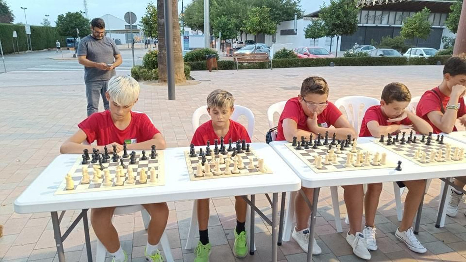 La simultánea de ajedrez de Villa del Río