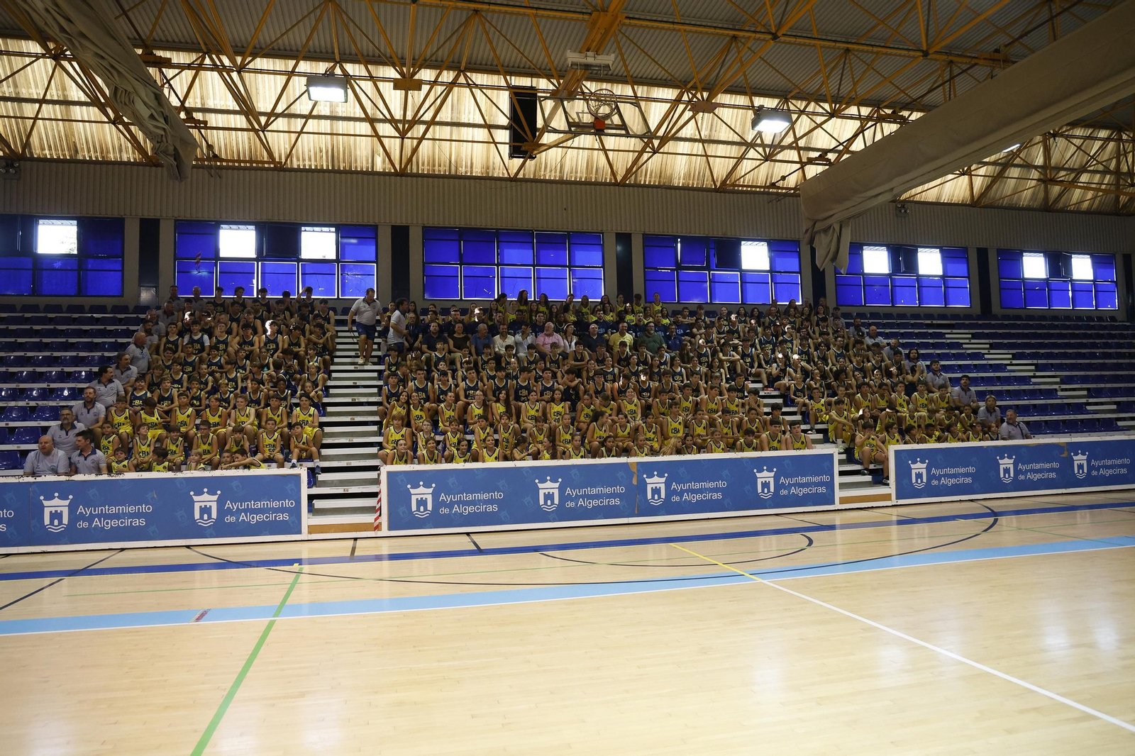 Fotos de la presentación de los equipos de cantera del CB Ciudad de Algeciras