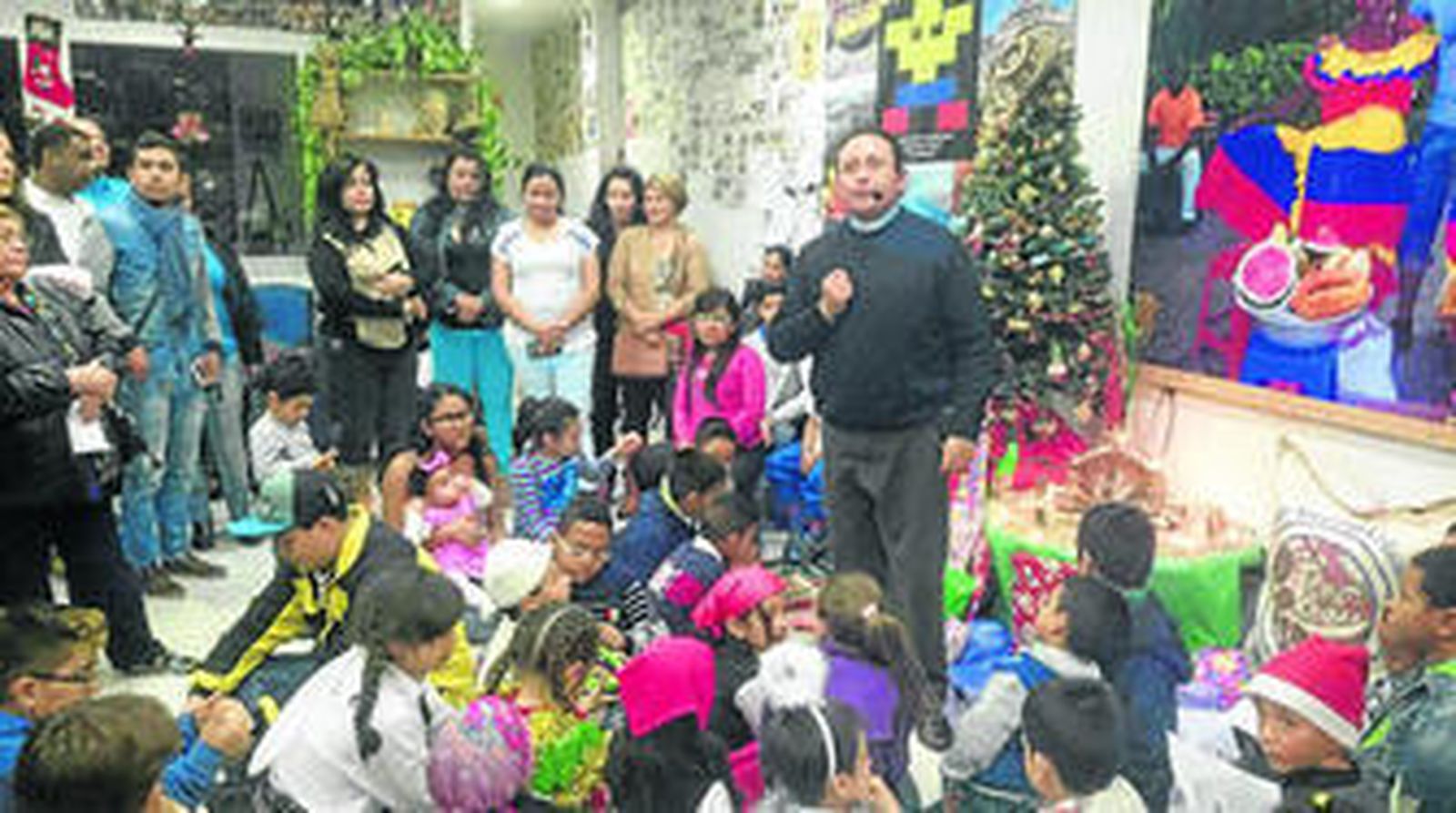 Los colombianos celebran las fiestas con sus tradiciones y dulces típicos