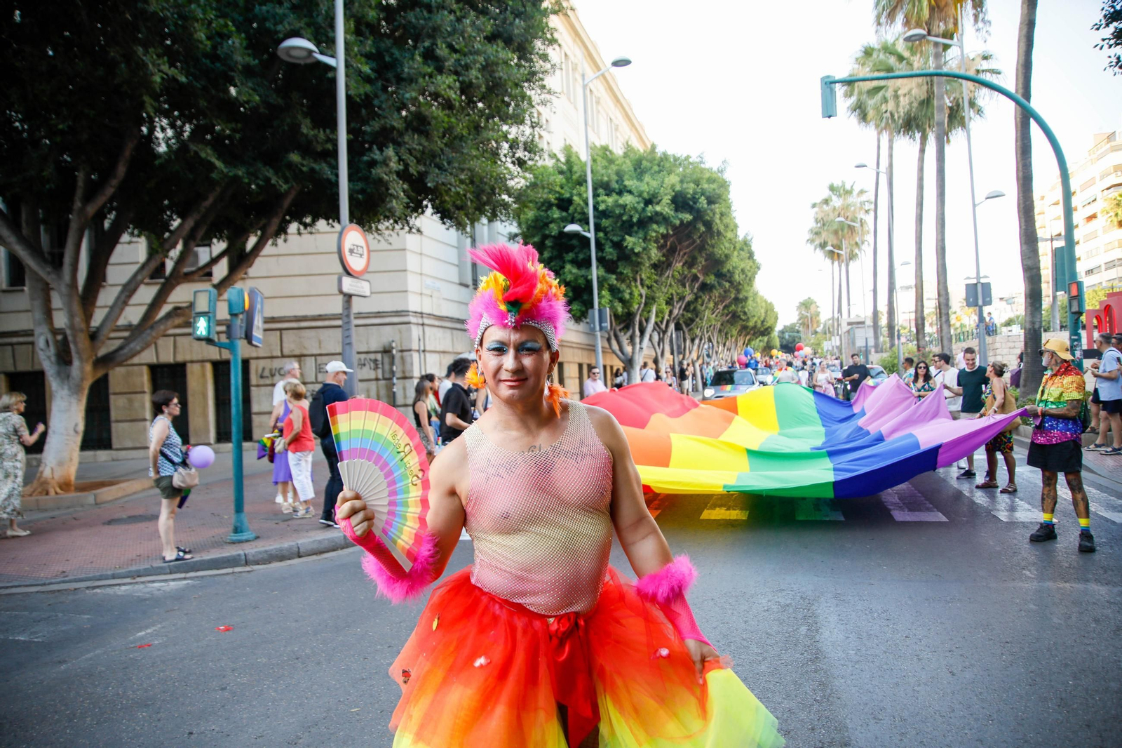 Las imágenes del Orgullo LGTBI en Almería