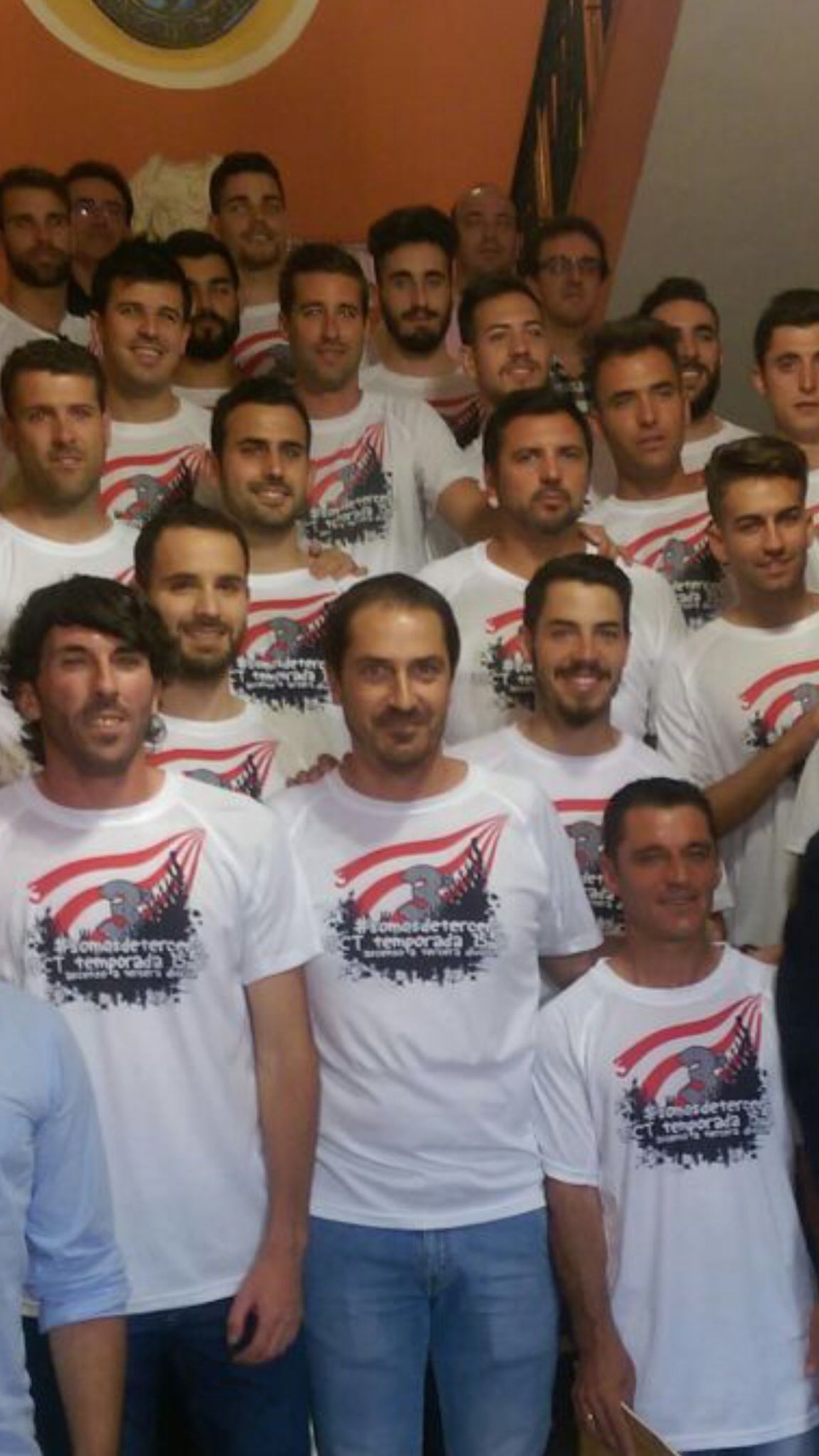 Recepción institucional tras el ascenso de la UDC Torredonjimeno.