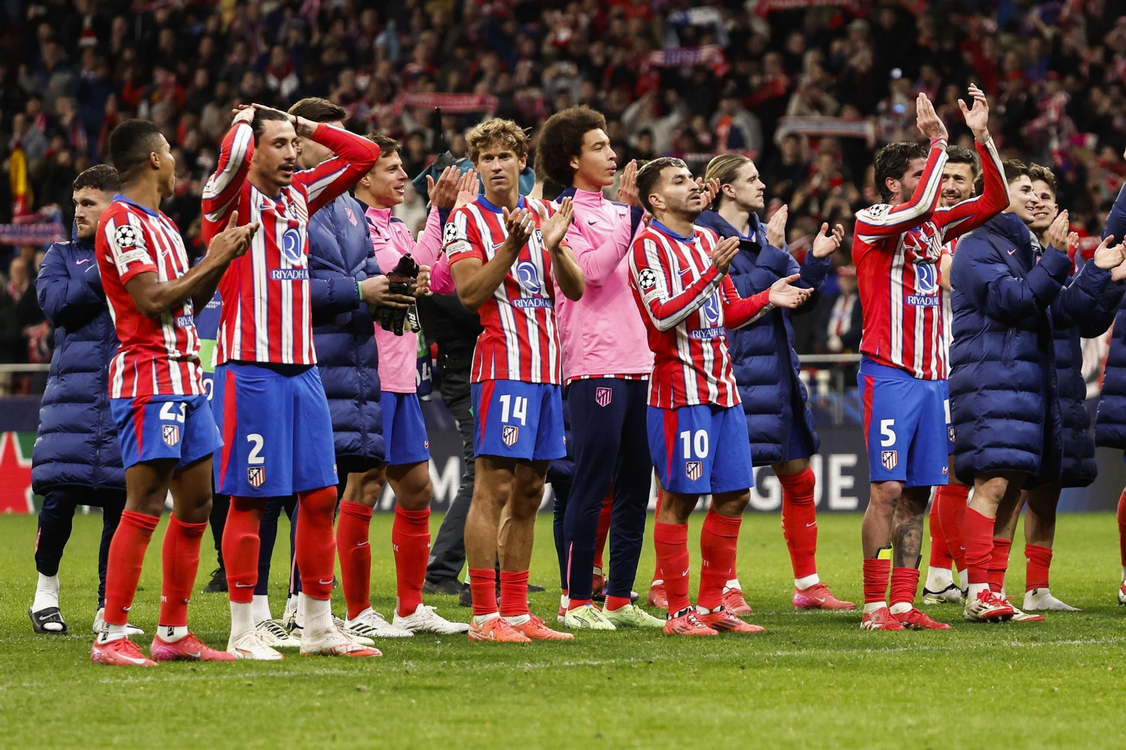 Las fotos del Atlético de Madrid - Bayer Leverkusen