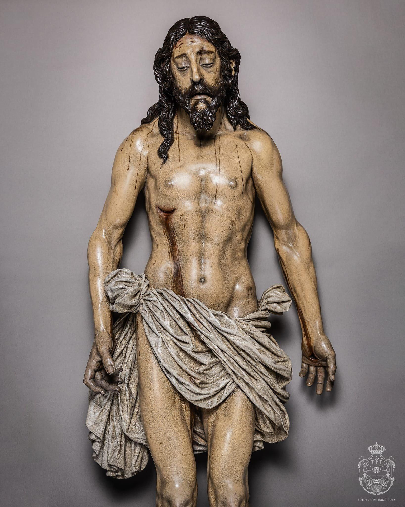 La portentosa imagen del Cristo Yacente