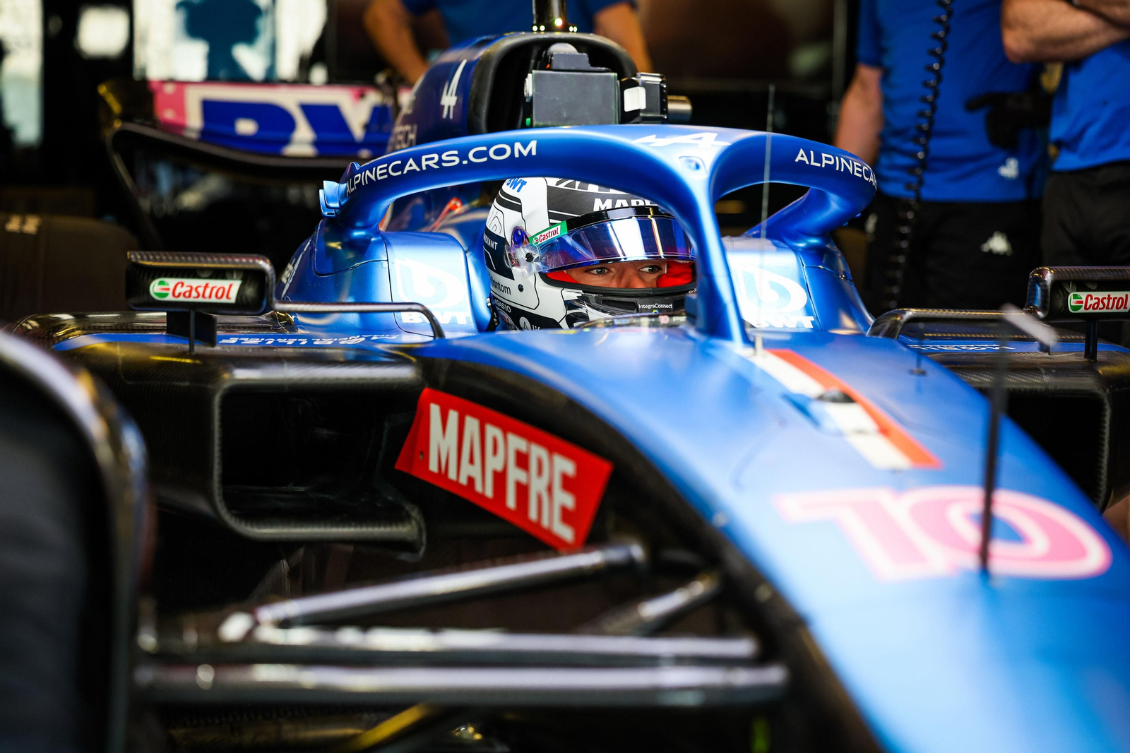 Las escuderías de  Fórmula uno se prueban tras el fin de temporada