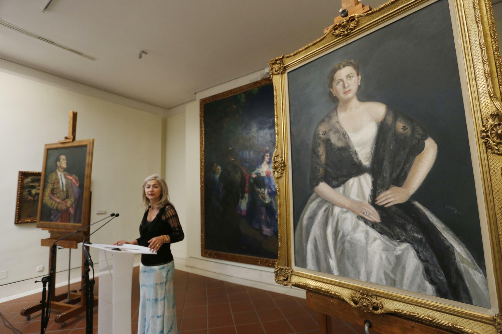 Patricia del Pozo el pasado mes de mayo en el Bellas Artes de Sevilla.