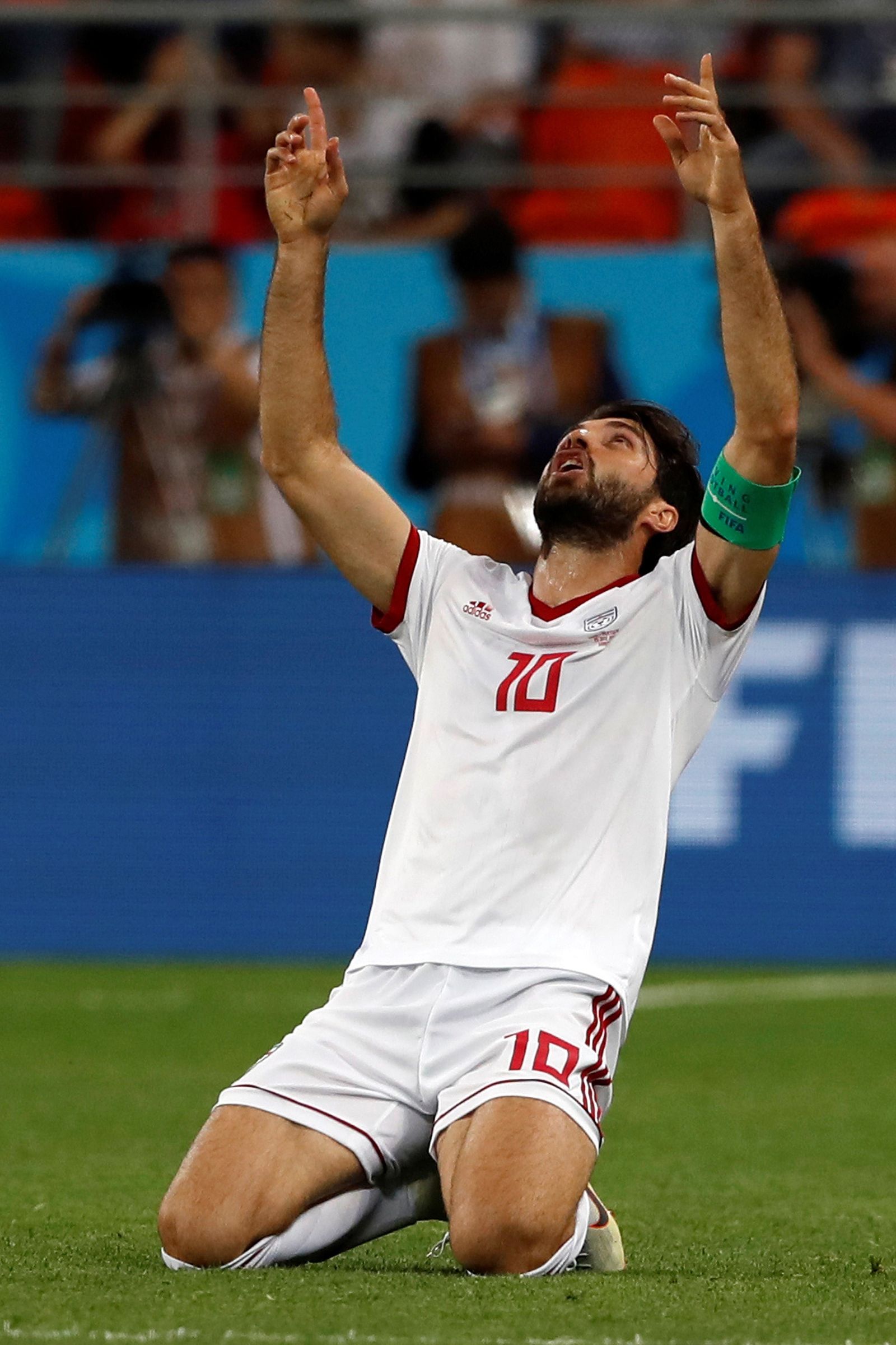 Las imágenes del Irán-Portugal