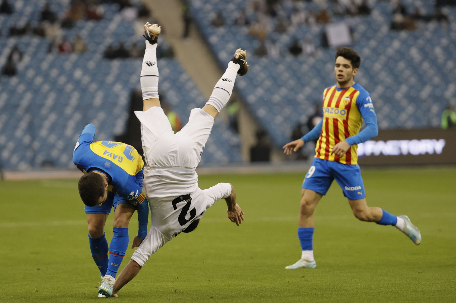 Las fotos de la clasificación del Real Madrid en la Supercopa