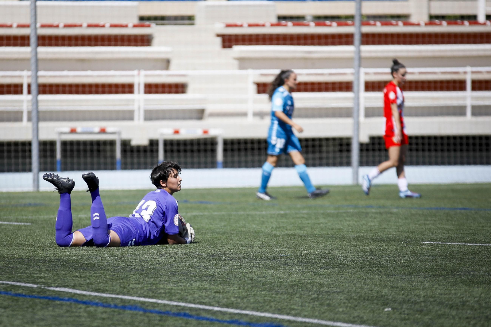 Las imágenes del partido de fútbol del Almería femenino contra el Betis B