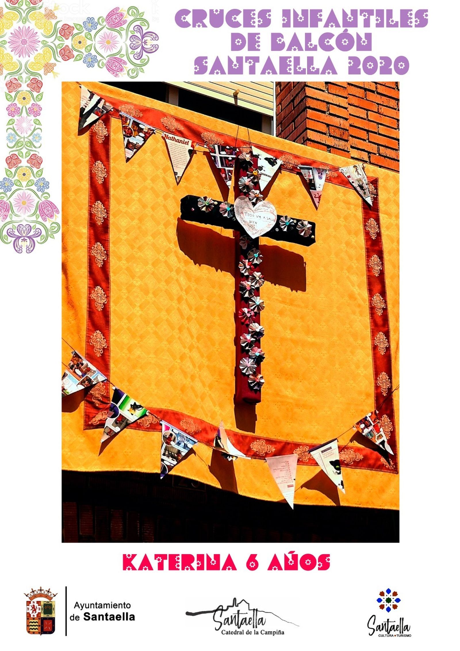 Así son las Cruces de Mayo de los niños de Santaella